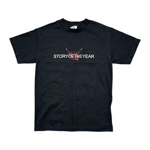 Vintage Y2K Story of the Year Band 2000s Punk Hardcore Music T Shirt Mens Small